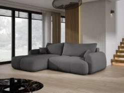 Designer Ecksofa Coco in Bouclé