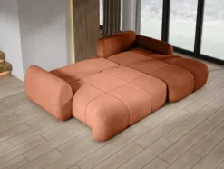 Designer Ecksofa Coco in Bouclé
