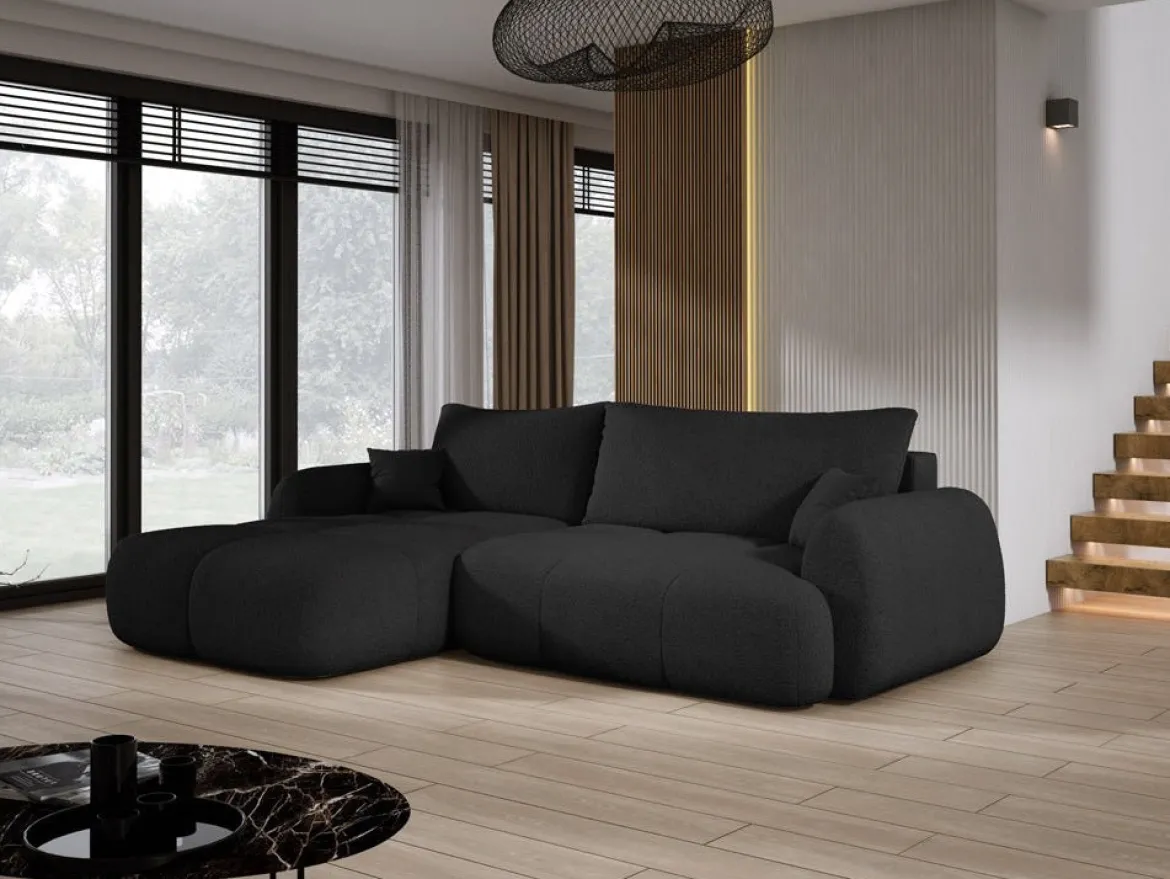 Designer Ecksofa Coco in Bouclé