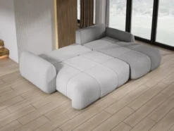 Designer Ecksofa Coco in Bouclé