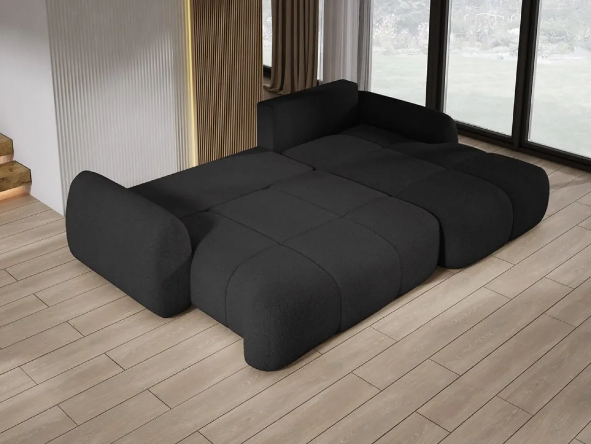 Designer Ecksofa Coco in Bouclé