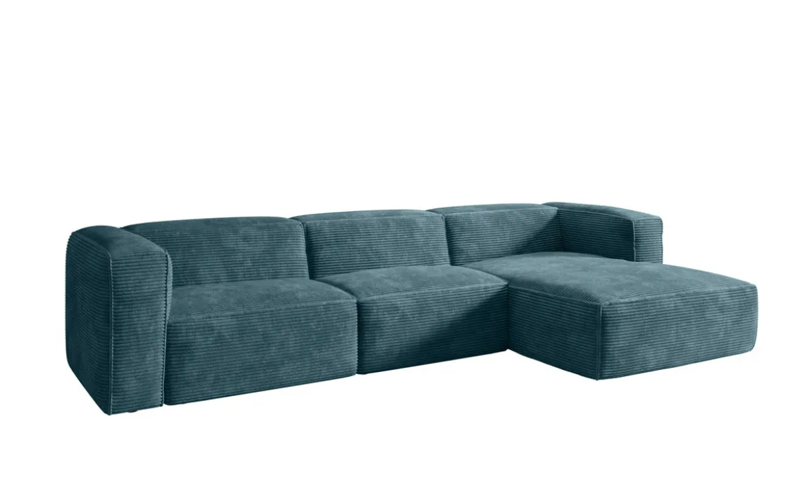 Designer Ecksofa Comfy in Cord