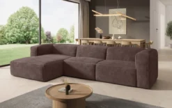 Designer Ecksofa Comfy in Cord