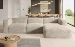 Designer Ecksofa Comfy in Cord