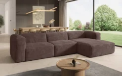 Designer Ecksofa Comfy in Cord