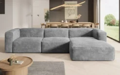 Designer Ecksofa Comfy in Cord