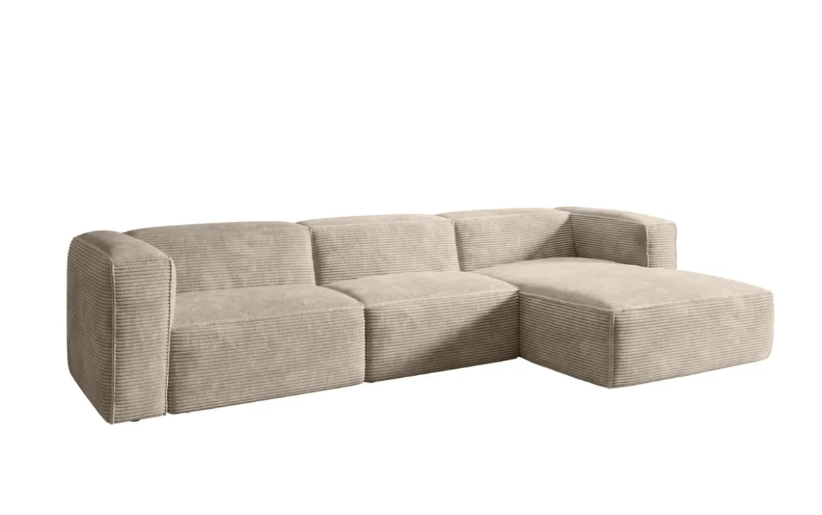 Designer Ecksofa Comfy in Cord