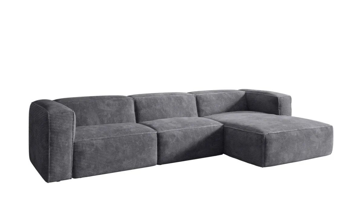Designer Ecksofa Comfy in Cord