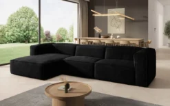 Designer Ecksofa Comfy in Samt