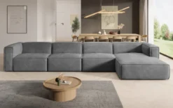 Designer Ecksofa Comfy Maxi in Samt