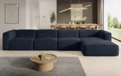 Designer Ecksofa Comfy Maxi in Samt