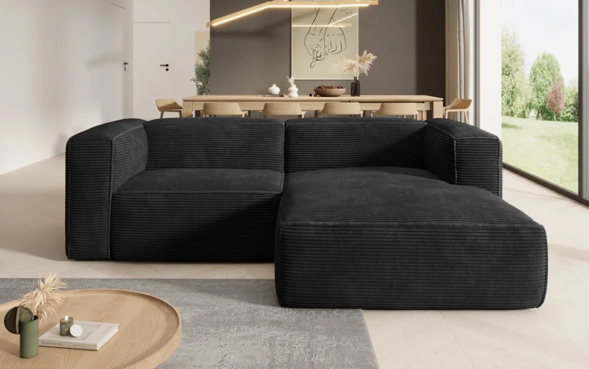 Designer Ecksofa Comfy Mini in Cord