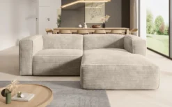 Designer Ecksofa Comfy Mini in Cord
