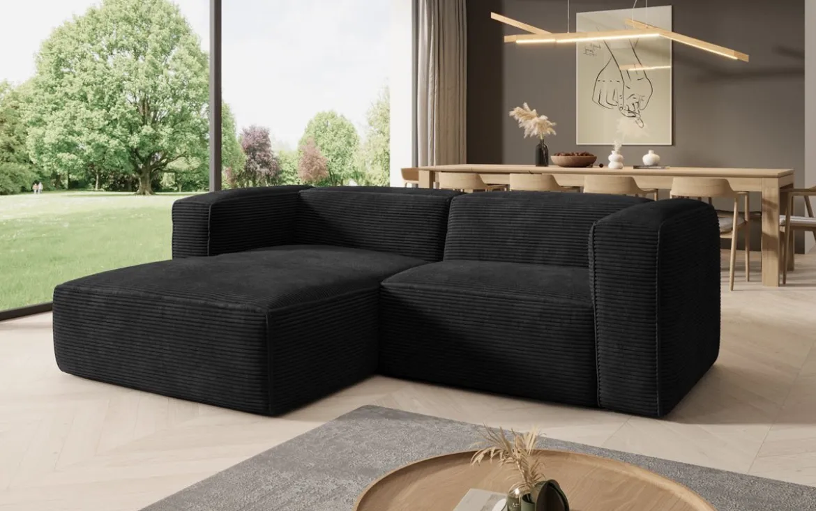 Designer Ecksofa Comfy Mini in Cord