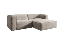 Designer Ecksofa Comfy Mini in Samt
