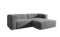 Designer Ecksofa Comfy Mini in Samt