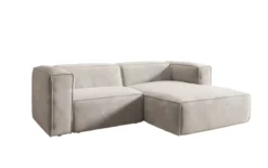 Designer Ecksofa Comfy Mini in Samt