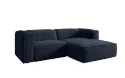 Designer Ecksofa Comfy Mini in Samt