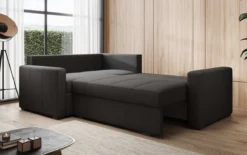 Designer Ecksofa Cortino mit Schlaffunktion und Stauraum