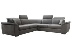 Designer Ecksofa Fernando mit Schlaffunktion und Stauraum
