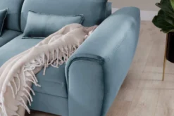 Designer Ecksofa Forino mit Schlaf- und Klappfunktion