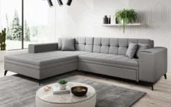 Designer Ecksofa Frida mit Schlaffunktion