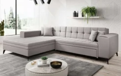 Designer Ecksofa Frida mit Schlaffunktion