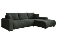 Designer Ecksofa Hanna mit Schlaffunktion und Stauraum