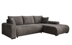Designer Ecksofa Hanna mit Schlaffunktion und Stauraum