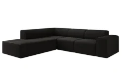 Designer Ecksofa Idiola in Teddy Bouclé