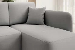 Designer Ecksofa Ina mit Stauraum und Schlaffunktion