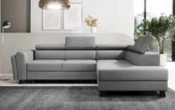 Designer Ecksofa Kira mit Schlaf- und Klappfunktion