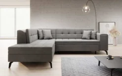 Designer Ecksofa Lania mit Schlaffunktion