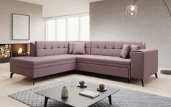 Designer Ecksofa Lania mit Schlaffunktion