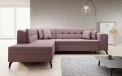Designer Ecksofa Lania mit Schlaffunktion