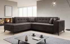 Designer Ecksofa Lania mit Schlaffunktion