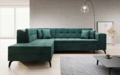 Designer Ecksofa Lania mit Schlaffunktion