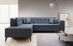 Designer Ecksofa Lania mit Schlaffunktion