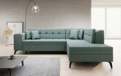 Designer Ecksofa Lania mit Schlaffunktion