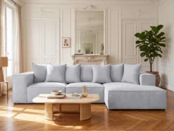 Designer Ecksofa Largo in Cord