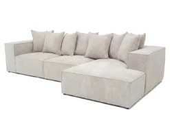Designer Ecksofa Largo in Cord