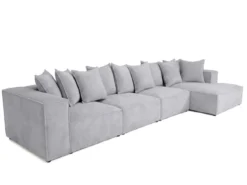 Designer Ecksofa Largo Maxi in Cord