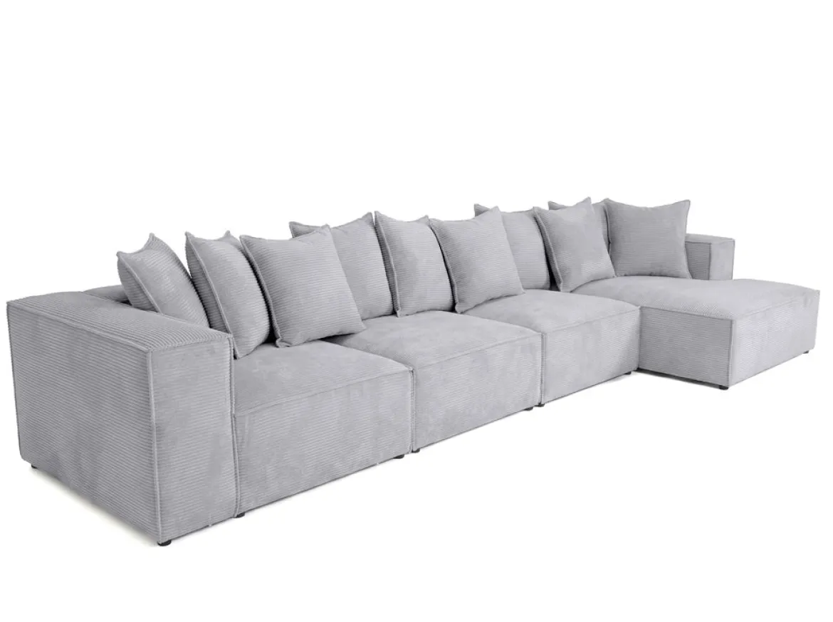 Designer Ecksofa Largo Maxi in Cord
