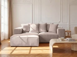 Designer Ecksofa Largo Mini in Cord