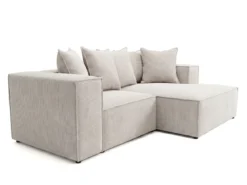 Designer Ecksofa Largo Mini in Cord