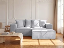 Designer Ecksofa Largo Mini in Cord