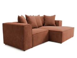 Designer Ecksofa Largo Mini in Cord