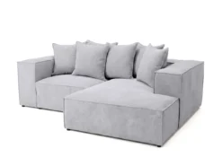 Designer Ecksofa Largo Mini in Cord