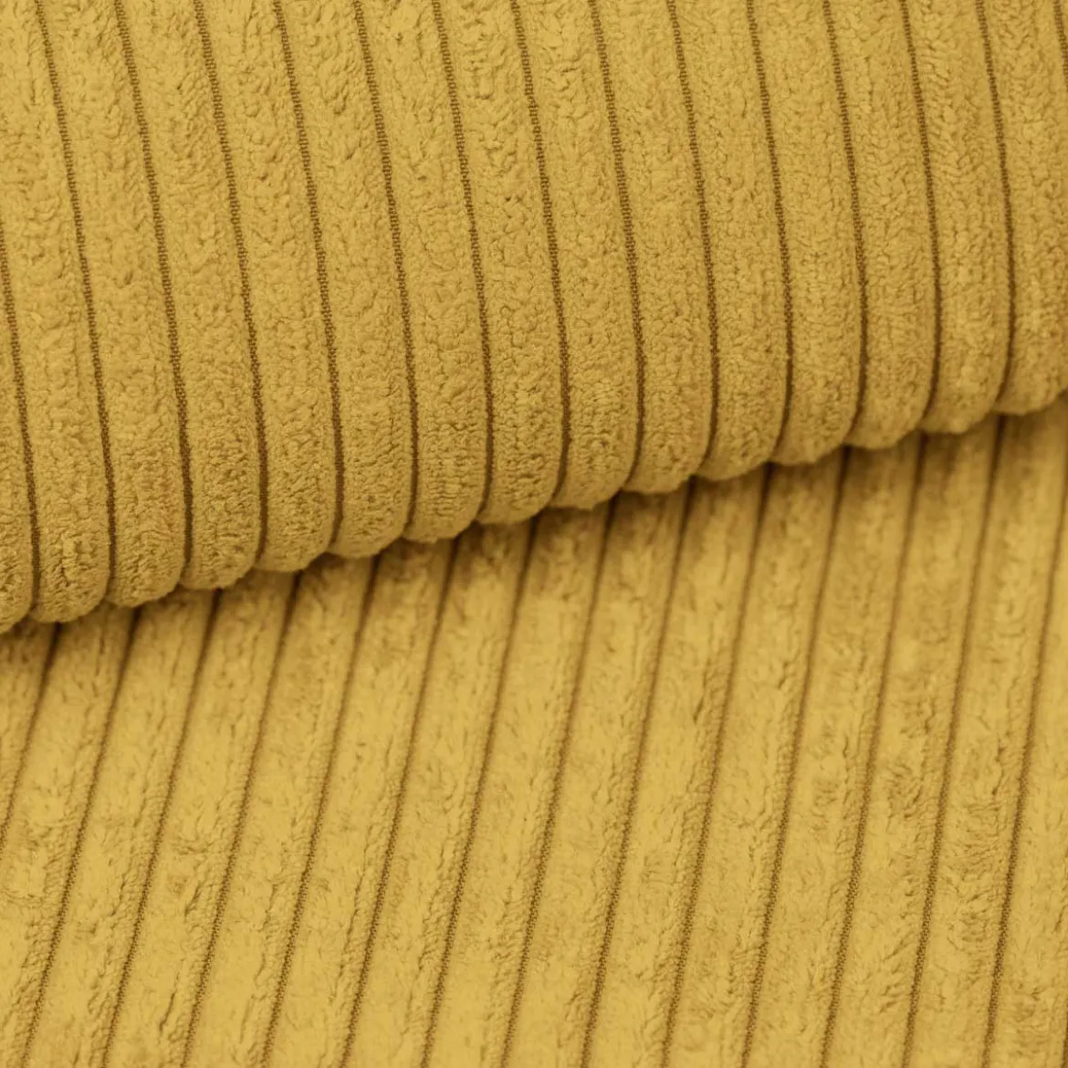 Designer Ecksofa Lazy geschlossen in Cord