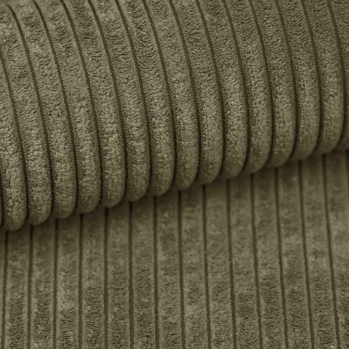 Designer Ecksofa Lazy geschlossen in Cord